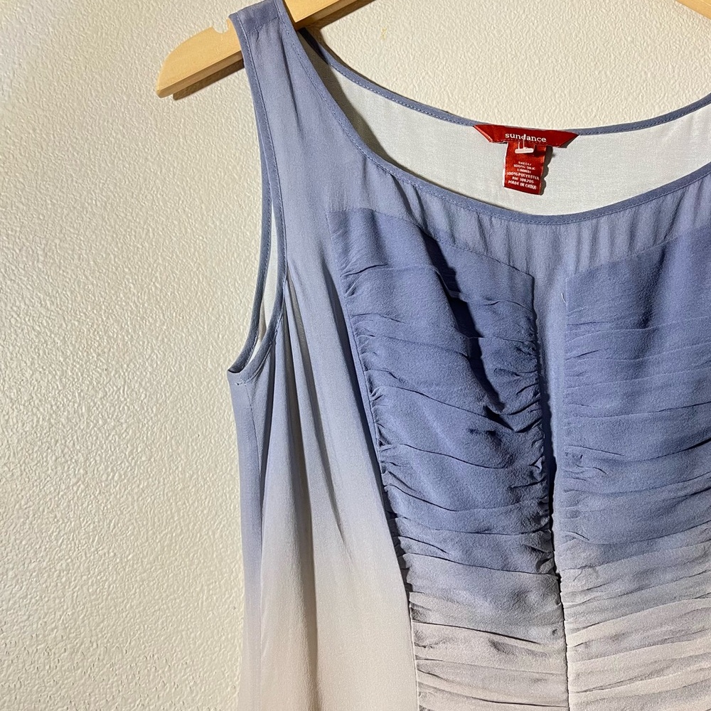 Sundance Ombre Silk Midi Dress - Picture 4 of 10